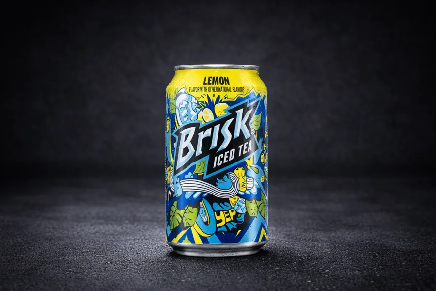 Brisk Ice Tea (lemon) at GENKIS SUSHI in Dallas