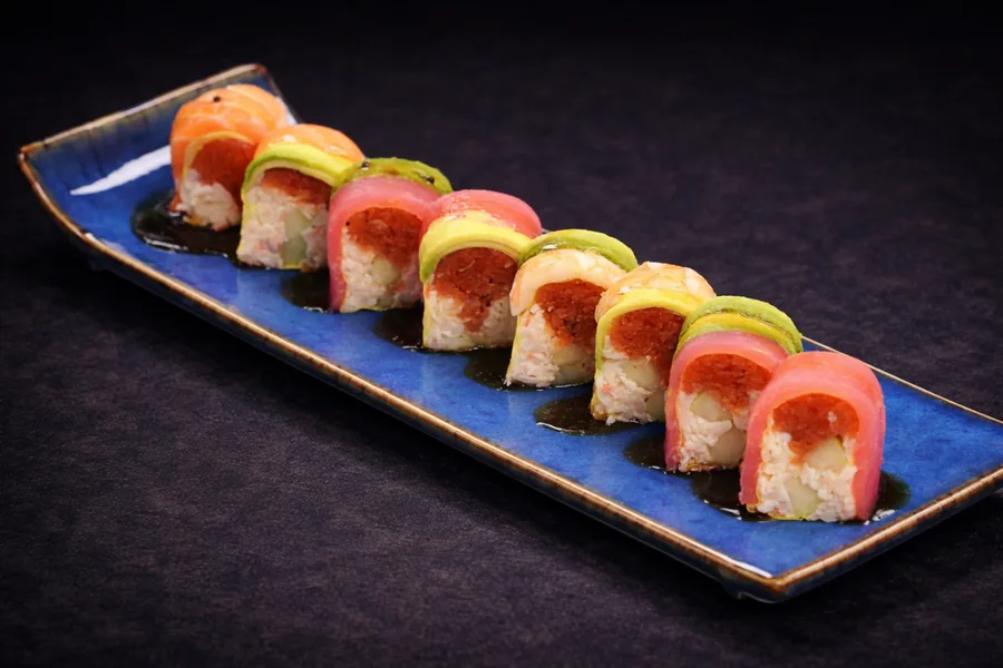 Blossom Roll (riceless) at GENKIS SUSHI in Dallas